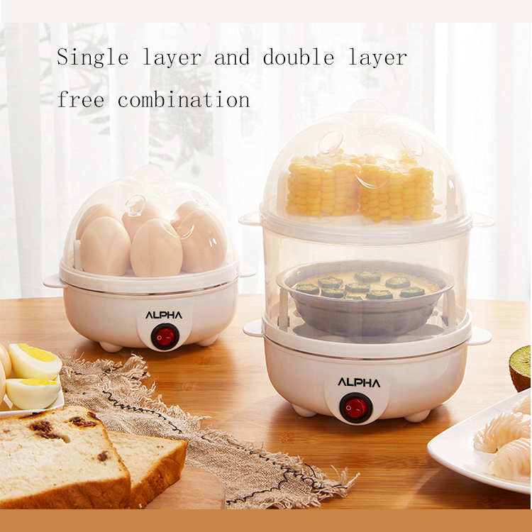 Double-layer egg steamer Household multifunctional 