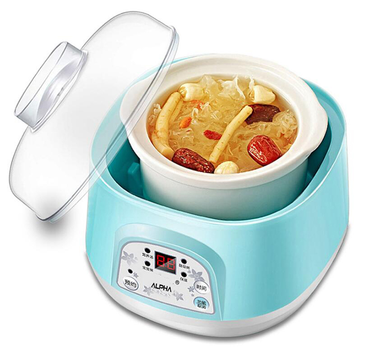 Microcomputer electric ceramic stew cup multifunction cooker